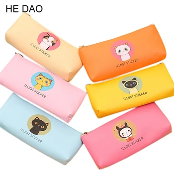 Delicate Creative Happy Cats Family Pu Leather Waterproof Pencil Case Stationery Storage Bag School Office Supplies
Delicate Creative Happy Cats Family Pu Leather Waterproof Pencil Case Stationery Storage Bag School Office Supplies