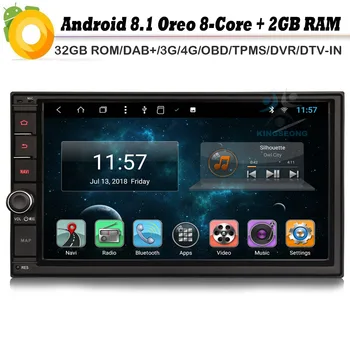 Doppio din Octa Core Android 8.1 Autoradio DAB+ Car Multimedia Player GPS Radio Sat Navi 4G WiFi USB OBD DVR Bluetooth RDS DVR
Doppio din Octa Core Android 8.1 Autoradio DAB+ Car Multimedia Player GPS Radio Sat Navi 4G WiFi USB OBD DVR Bluetooth RDS DVR