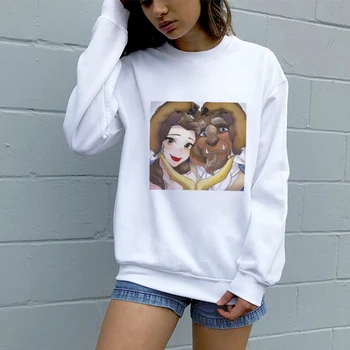 Women Clothes 2019 Summer Vogue Thin Korean Style Women Sweatshirt Princess Print Leisure O-neck Funny Long Sleeve Pullovers
Women Clothes 2019 Summer Vogue Thin Korean Style Women Sweatshirt Princess Print Leisure O-neck Funny Long Sleeve Pullovers