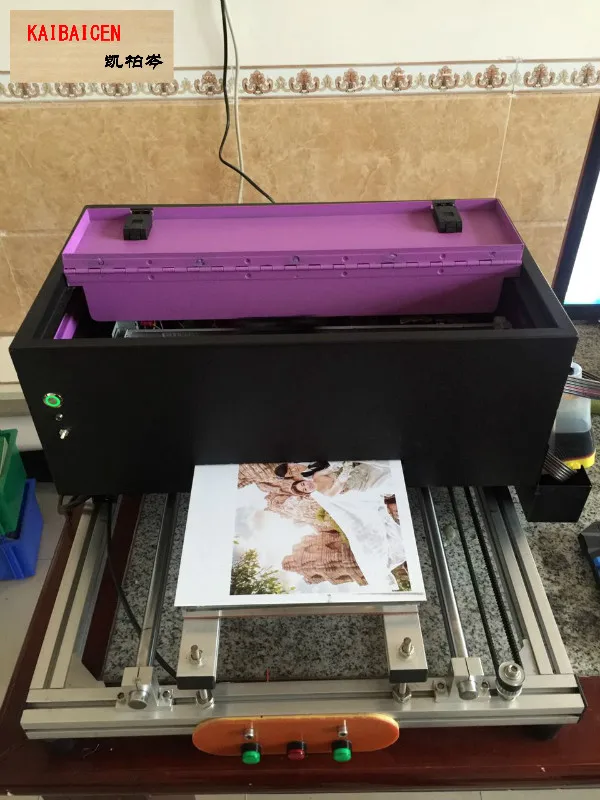 KAIBAICEN Semi-auto A4 UV Inkjet Printer print on common Metal/Wooden/Plastc/TPU/PVC with Embossed effect
KAIBAICEN Semi-auto A4 UV Inkjet Printer print on common Metal/Wooden/Plastc/TPU/PVC with Embossed effect