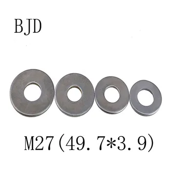 30pcs M27 flat washers M27*49.7*3.9mm GB97 low price high quality stainless steel flat gaskets flat washers and currency washers
30pcs M27 flat washers M27*49.7*3.9mm GB97 low price high quality stainless steel flat gaskets flat washers and currency washers