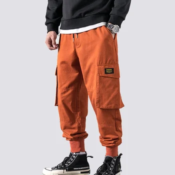 Men Cargo Pants Cotton Many Pockets Elasticity waist Casual Trousers male Fashion Banded Baggy Jogger Trousers 2019 New A913
Men Cargo Pants Cotton Many Pockets Elasticity waist Casual Trousers male Fashion Banded Baggy Jogger Trousers 2019 New A913