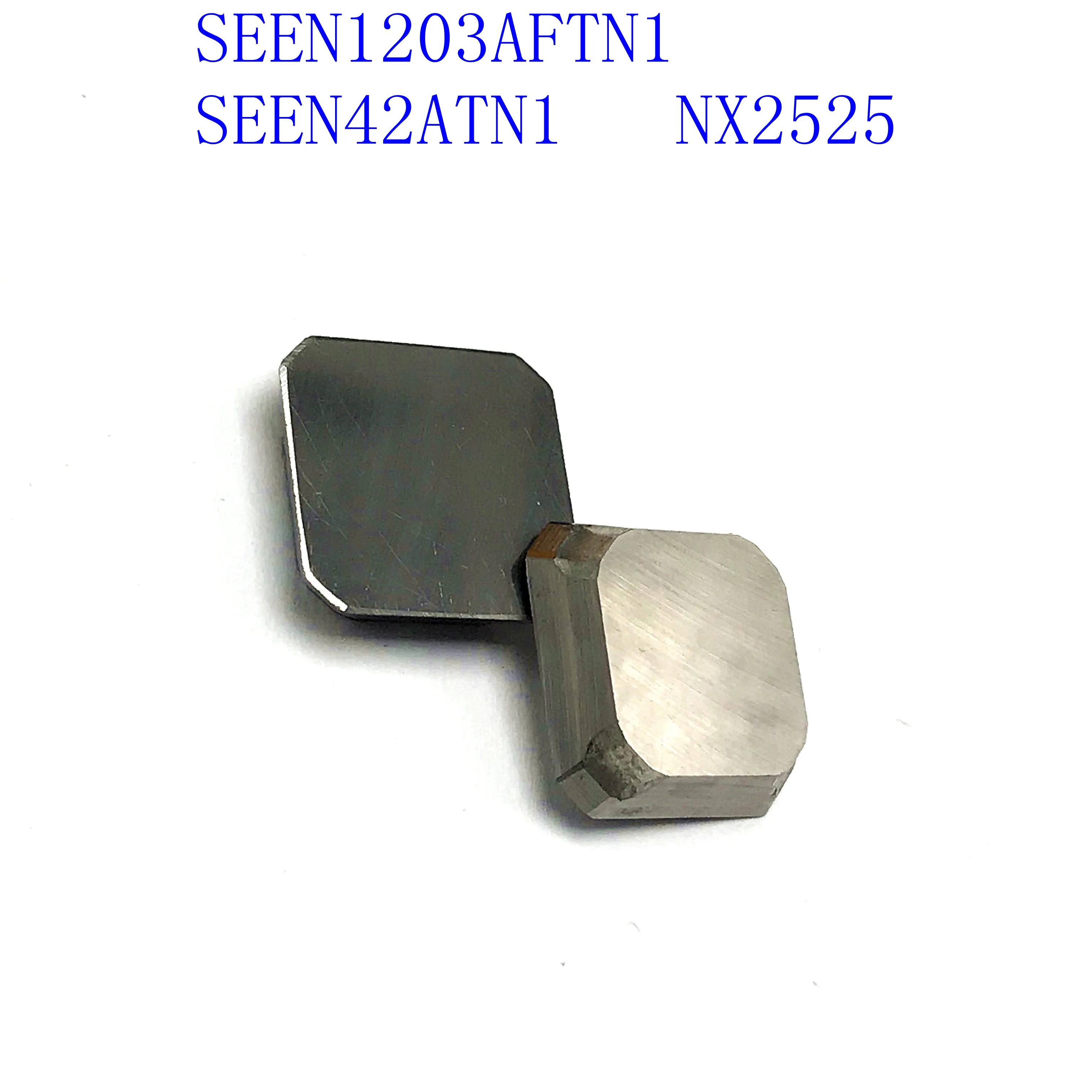 20PCS SEEN1203 AFTN1 NX2525 Cermet Grade carbide inserts milling tools Turned Blades Tips boring CNC metal lathe cutter tools
20PCS SEEN1203 AFTN1 NX2525 Cermet Grade carbide inserts milling tools Turned Blades Tips boring CNC metal lathe cutter tools