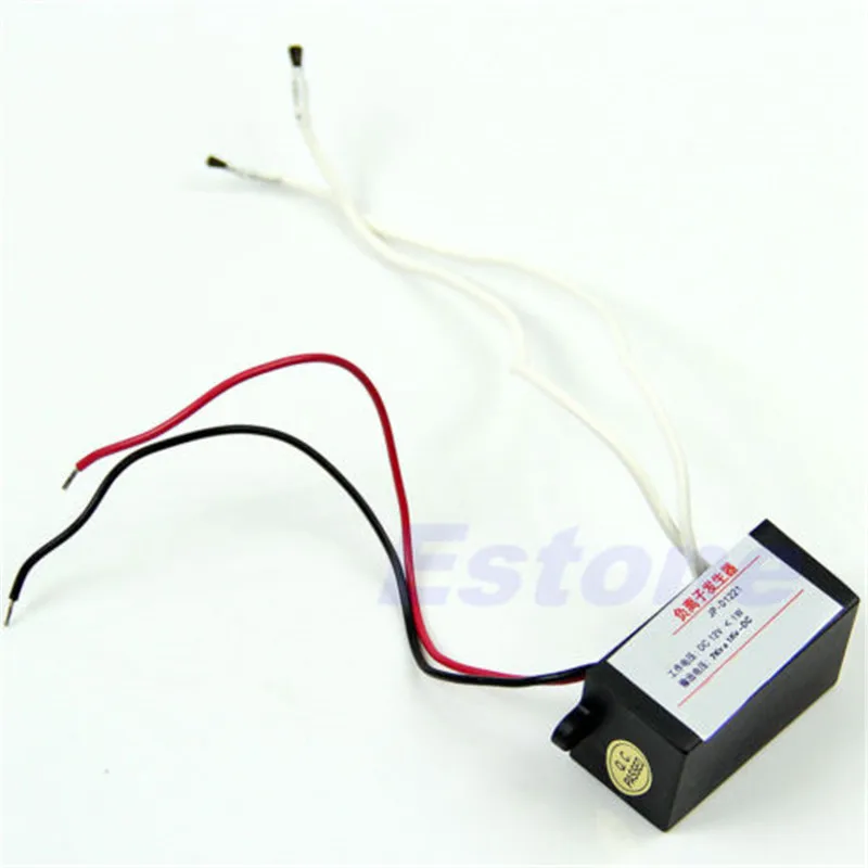 Wholesale dropshipping OOTDTY New DC 12V High Output Air Ionizer Ionizer Airborne Negative Ion Anion Generator
Wholesale dropshipping OOTDTY New DC 12V High Output Air Ionizer Ionizer Airborne Negative Ion Anion Generator
