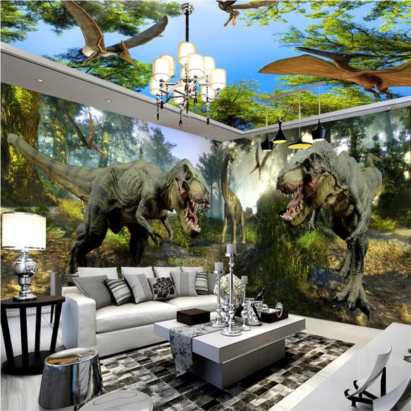 beibehang Dinosaur House photo mural wallpaper for walls 3 d painting modern art silk cloth paper 3d TV large mural wall paper
beibehang Dinosaur House photo mural wallpaper for walls 3 d painting modern art silk cloth paper 3d TV large mural wall paper