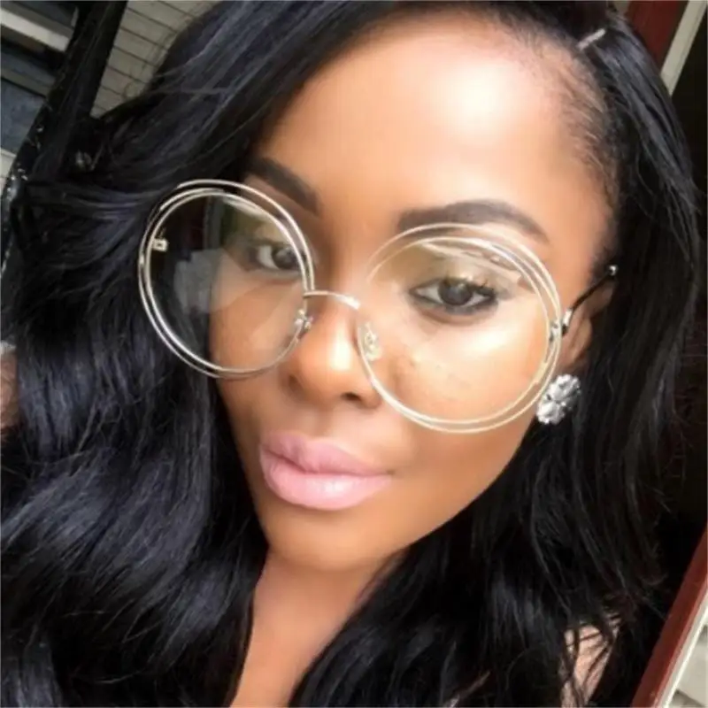 round metal frame glasses Oversized Double Wire Rim Sunglasses Metal Frame Retro glasses circle transparent lens eye glasses
round metal frame glasses Oversized Double Wire Rim Sunglasses Metal Frame Retro glasses circle transparent lens eye glasses