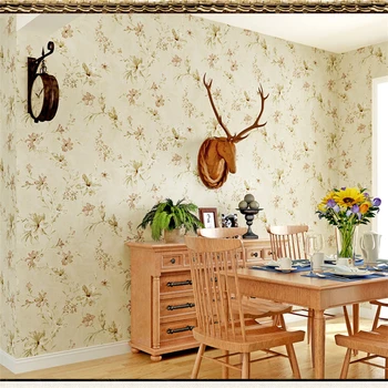 beibehang American country wallpaper retro non-woven garden wallpapers bedroom living room TV background wall paper personality
beibehang American country wallpaper retro non-woven garden wallpapers bedroom living room TV background wall paper personality