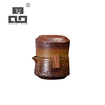 TANGPIN japanese ceramic teapot gaiwan teacup handmade portable travel tea set drinkware
TANGPIN japanese ceramic teapot gaiwan teacup handmade portable travel tea set drinkware