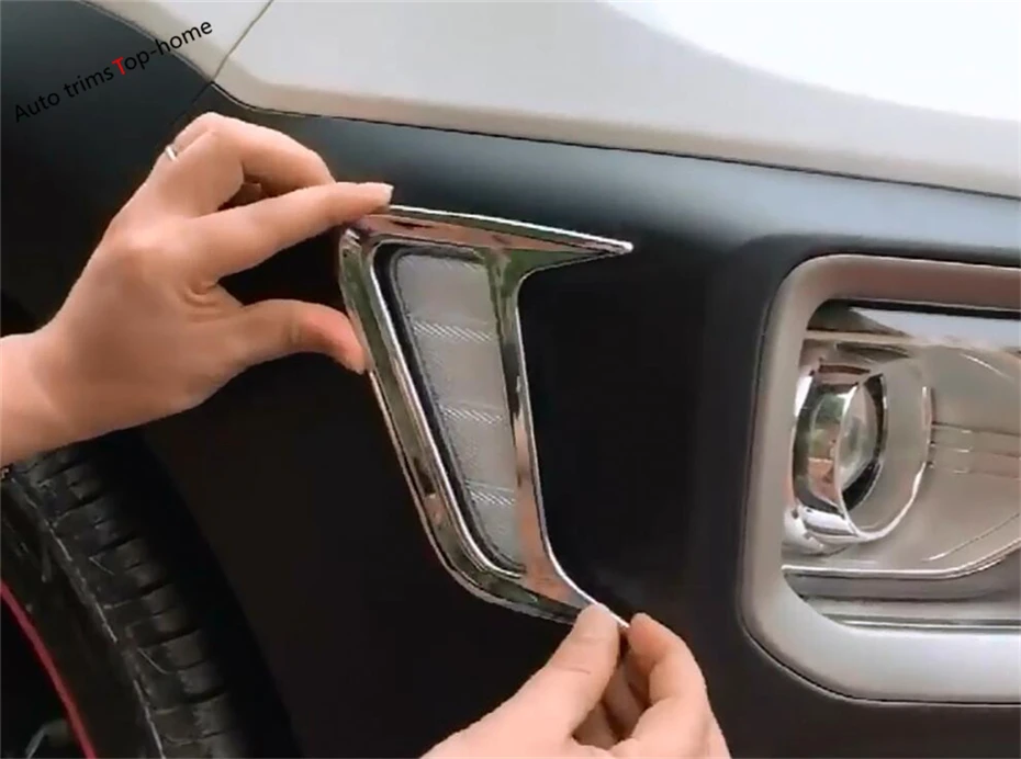 Yimaautotrims For Hyundai Kona 2018 2019 ABS Chrome Side Turning Light Lamp Protection Frame Chromium Styling Cover Trim 2 Pcs
Yimaautotrims For Hyundai Kona 2018 2019 ABS Chrome Side Turning Light Lamp Protection Frame Chromium Styling Cover Trim 2 Pcs