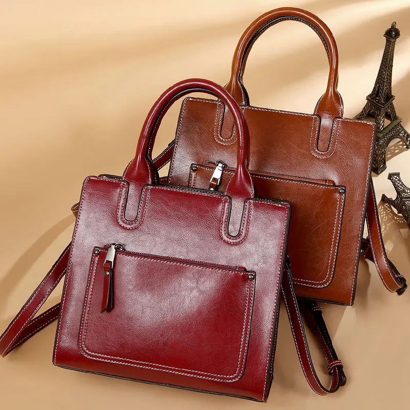 High Quality women bag Genuine Leather bags for women handbag female Shoulder crossbody Bags Designer Brand Female messenger bag
High Quality women bag Genuine Leather bags for women handbag female Shoulder crossbody Bags Designer Brand Female messenger bag