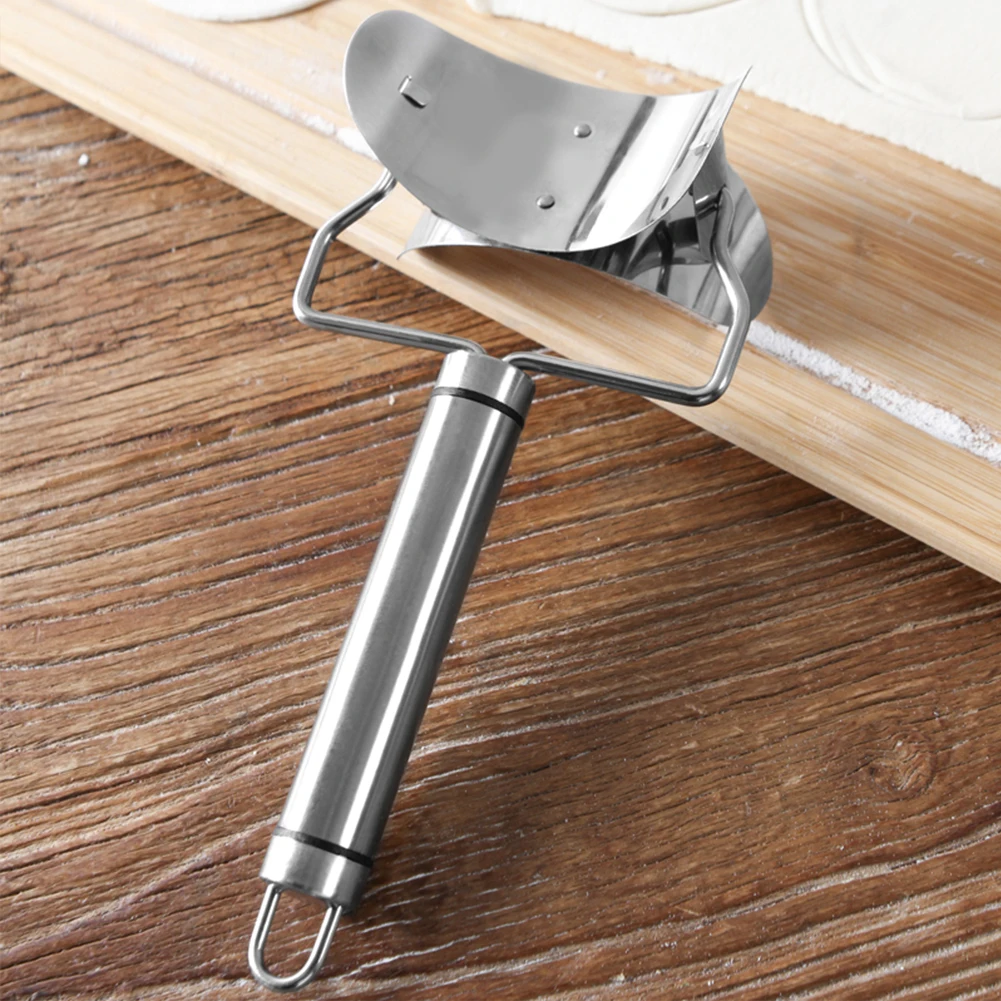 Circle Dumpling Mold Eco-friendly Roller Spaghetti Dough Presser Noodle Tool Cutter Skin Wrappers Home Pasta Stainless Steel
Circle Dumpling Mold Eco-friendly Roller Spaghetti Dough Presser Noodle Tool Cutter Skin Wrappers Home Pasta Stainless Steel
