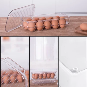 Kitchen Egg Storage Box Organizer Container Refrigerator Storing Egg Large Capacity Organizer Container Storage Egg Racks Shelf
Kitchen Egg Storage Box Organizer Container Refrigerator Storing Egg Large Capacity Organizer Container Storage Egg Racks Shelf