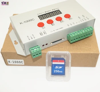 DC5V-24V K-1000C controller (T-1000S Updated)WS2812B,WS2811,APA102,SK6812,2801 LED 2048 Pixels Program Controller Free shipping
DC5V-24V K-1000C controller (T-1000S Updated)WS2812B,WS2811,APA102,SK6812,2801 LED 2048 Pixels Program Controller Free shipping