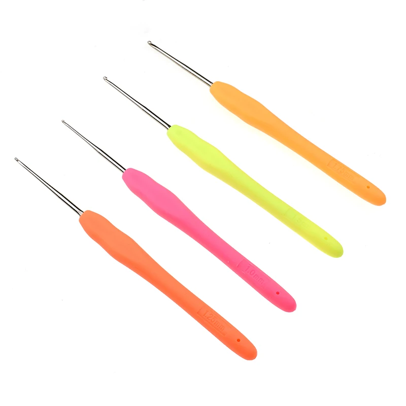 New Lace Crochet Hook Small Size 1.0-1.75mm TPR Soft Rubber Handle Knitting Needles Crochet Needle Handle Weave Yarn Sewing Tool
New Lace Crochet Hook Small Size 1.0-1.75mm TPR Soft Rubber Handle Knitting Needles Crochet Needle Handle Weave Yarn Sewing Tool