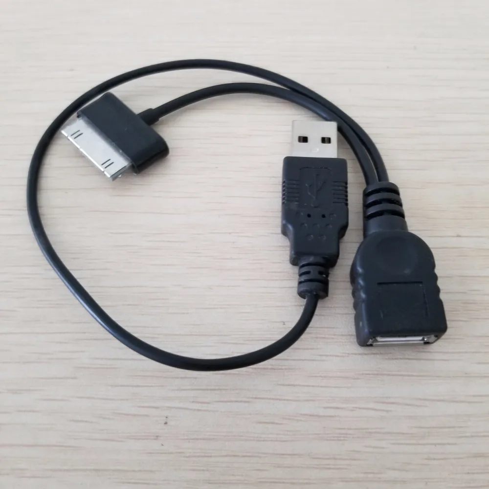 USB Type A Женский к Мужской и Micro Тип B сплиттер папа-папа OTG Хост кабель для передачи