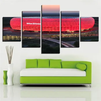 5 Pieces Bayern Munich Allianz Arena Group HD Printed Painting Canvas Oil Painting Sports Customized Wall Art Decor Living Room
5 Pieces Bayern Munich Allianz Arena Group HD Printed Painting Canvas Oil Painting Sports Customized Wall Art Decor Living Room