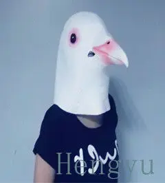 Party Cosplay Creepy Halloween Lovely Adult vivid Face Pigeon Mask Animal latex Full Head mask
Party Cosplay Creepy Halloween Lovely Adult vivid Face Pigeon Mask Animal latex Full Head mask