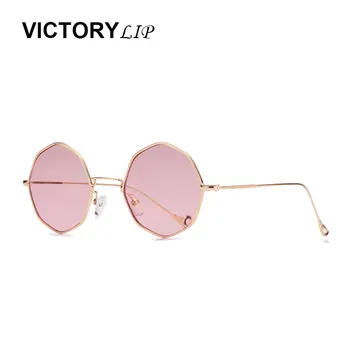 VictoryLip Turkey Hot Sale Polygon Transparent Metal Women Sunglasses Brand Design Flat Lens Female Men Clear Mirror Sun Glasses
VictoryLip Turkey Hot Sale Polygon Transparent Metal Women Sunglasses Brand Design Flat Lens Female Men Clear Mirror Sun Glasses