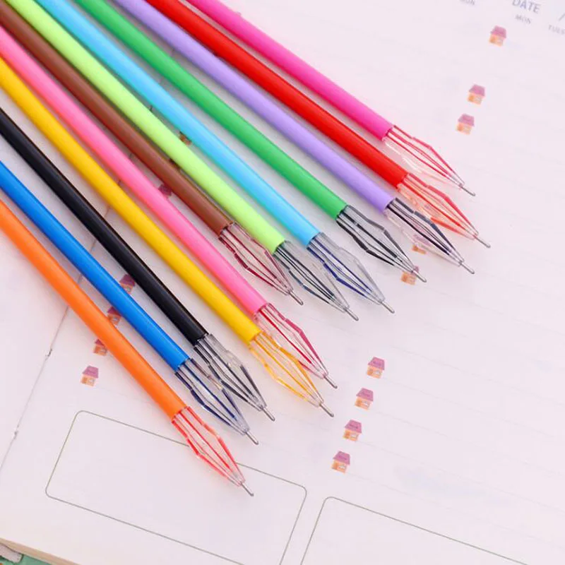 1PCS Diamond Head Gel Pen Refills Candy Color Refills 0.38mm 12 Colors Optional Painting Color Learning Office Stationery
1PCS Diamond Head Gel Pen Refills Candy Color Refills 0.38mm 12 Colors Optional Painting Color Learning Office Stationery