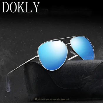 Dokly 2020 Top Polarized mirror lens Pilot sunglasses Men Polarized Sunglasses Oculos Driving Luxury Design no bag
Dokly 2020 Top Polarized mirror lens Pilot sunglasses Men Polarized Sunglasses Oculos Driving Luxury Design no bag