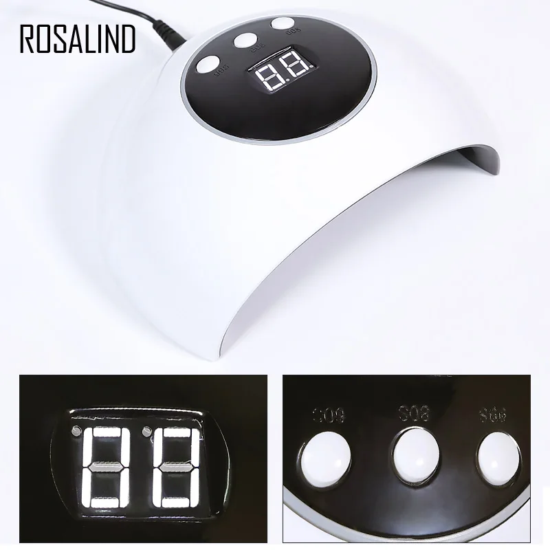 ROSALIND uv led Hybrid Nail Lamp 36W For Drying Nails the newest 2018 of all Polisher Machine Material Curing nail dryer
ROSALIND uv led Hybrid Nail Lamp 36W For Drying Nails the newest 2018 of all Polisher Machine Material Curing nail dryer