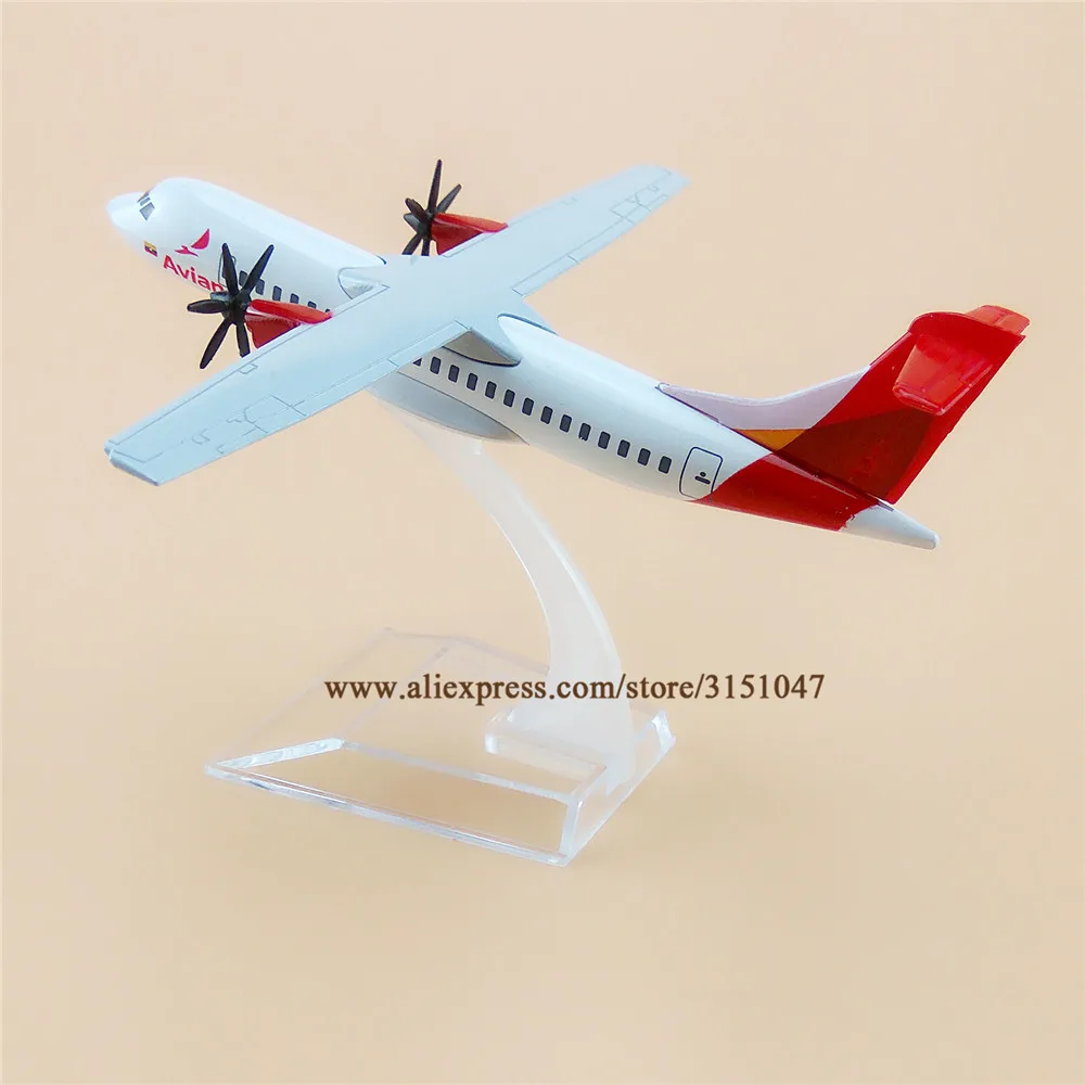 Air Colombia Avianca ATR Airlines Propeller Airways Airplane Model Alloy Metal Model Plane Diecast Aircraft 16cm Gift
Air Colombia Avianca ATR Airlines Propeller Airways Airplane Model Alloy Metal Model Plane Diecast Aircraft 16cm Gift