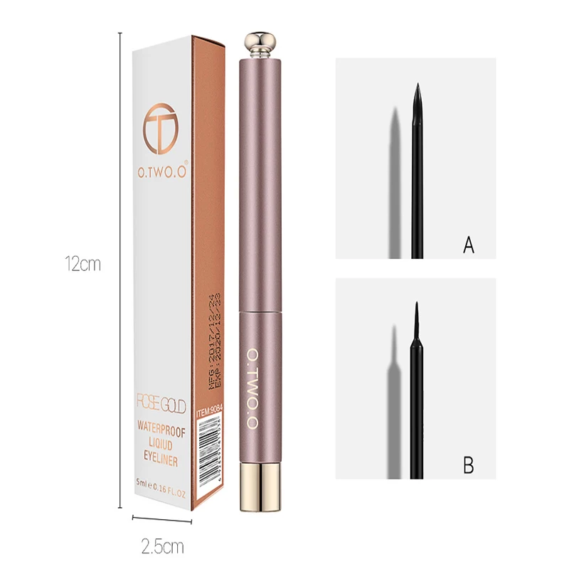 O.TWO.O Black Long-lasting Waterproof Liquid Eyeliner Eye Liner Pen Pencil Makeup Cosmetic Tool
O.TWO.O Black Long-lasting Waterproof Liquid Eyeliner Eye Liner Pen Pencil Makeup Cosmetic Tool