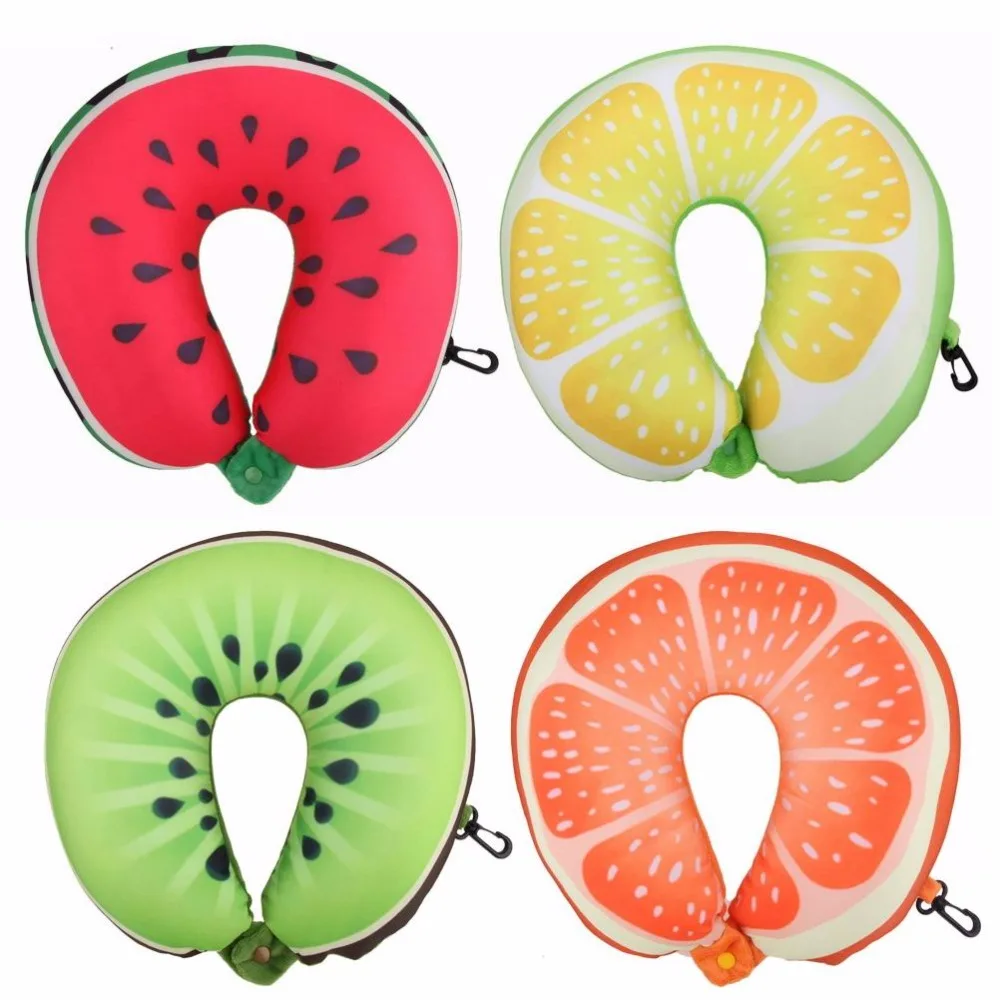 Neck Protection U Shaped Pillow Watermelon Lemon Kiwi Orange Fruit Pillows Nanoparticles Massage Neck Pillow Car Travel Cushion
Neck Protection U Shaped Pillow Watermelon Lemon Kiwi Orange Fruit Pillows Nanoparticles Massage Neck Pillow Car Travel Cushion