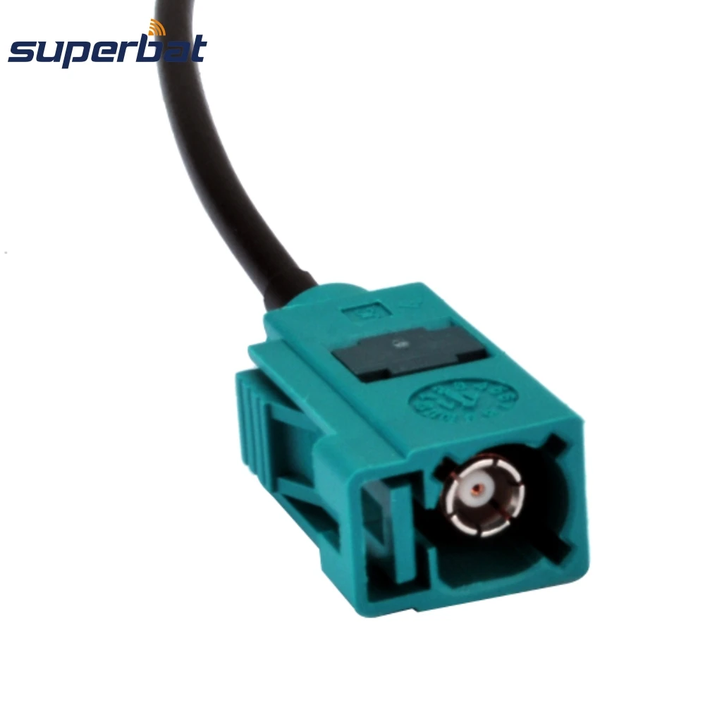 Superbat Fakra Z Straight Jack Female Connector for RG174 Custom Extension Antenna Cable Assembly for Wireless Neutral Coding
Superbat Fakra Z Straight Jack Female Connector for RG174 Custom Extension Antenna Cable Assembly for Wireless Neutral Coding