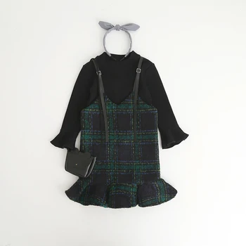 winter girls Dresses long sleeve plaid Suspendent Fashion Princess kids Clothes Fashion children clothing 2
winter girls Dresses long sleeve plaid Suspendent Fashion Princess kids Clothes Fashion children clothing 2