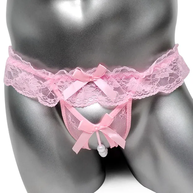 Ruffled Lace Frilly Sissy panties Bikini Thong Sheer Softy Sexy Lingerie Gay Men Underwear open crotch G string Underpants
Ruffled Lace Frilly Sissy panties Bikini Thong Sheer Softy Sexy Lingerie Gay Men Underwear open crotch G string Underpants
