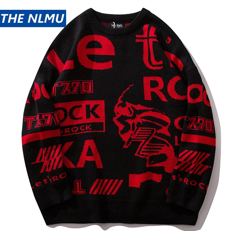 2019 Mens Sweaters Streetwear Pullover O-neck Long Sleeve Fashion Hip Hop Men Autumn Harajuku Couple Sweaters Loose HZ106
2019 Mens Sweaters Streetwear Pullover O-neck Long Sleeve Fashion Hip Hop Men Autumn Harajuku Couple Sweaters Loose HZ106