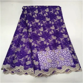 2019 Purple Cotton Lace Nigerian Laces Fabrics High Quality African French Tull Laces Fabric For Wedding Praty Dress
2019 Purple Cotton Lace Nigerian Laces Fabrics High Quality African French Tull Laces Fabric For Wedding Praty Dress