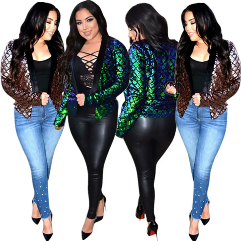 glitter green sequin harajuku jaqueta feminina clothes casacas para mujer coat women campera mujer jaqueta jeans feminina casaco
glitter green sequin harajuku jaqueta feminina clothes casacas para mujer coat women campera mujer jaqueta jeans feminina casaco