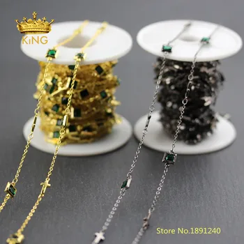 5meter Glass Beaded Chains Finidngs Bulk,Dark Green Glass Wire Wrapped Cross Shaped Charms Square Glass Chains Jewelry 6mm BH45
5meter Glass Beaded Chains Finidngs Bulk,Dark Green Glass Wire Wrapped Cross Shaped Charms Square Glass Chains Jewelry 6mm BH45