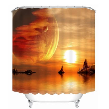 MYRU 3D Print Waterproof Setting Sun Shower Curtains Bath Products Bathroom Decor with Hooks
MYRU 3D Print Waterproof Setting Sun Shower Curtains Bath Products Bathroom Decor with Hooks