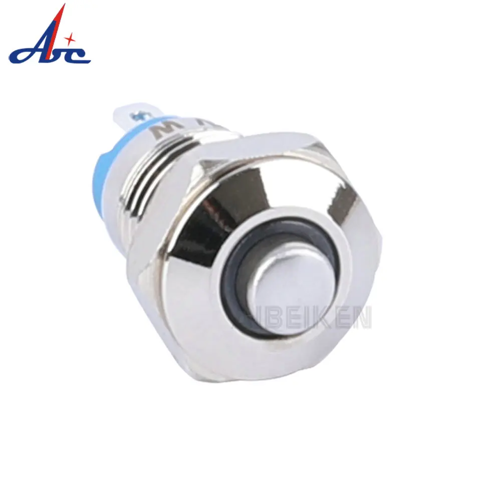 12V Illuminated 1NO Smallest Push to ON Momentary Ring Led High Flush Head Push Button Switch 8mm
12V Illuminated 1NO Smallest Push to ON Momentary Ring Led High Flush Head Push Button Switch 8mm