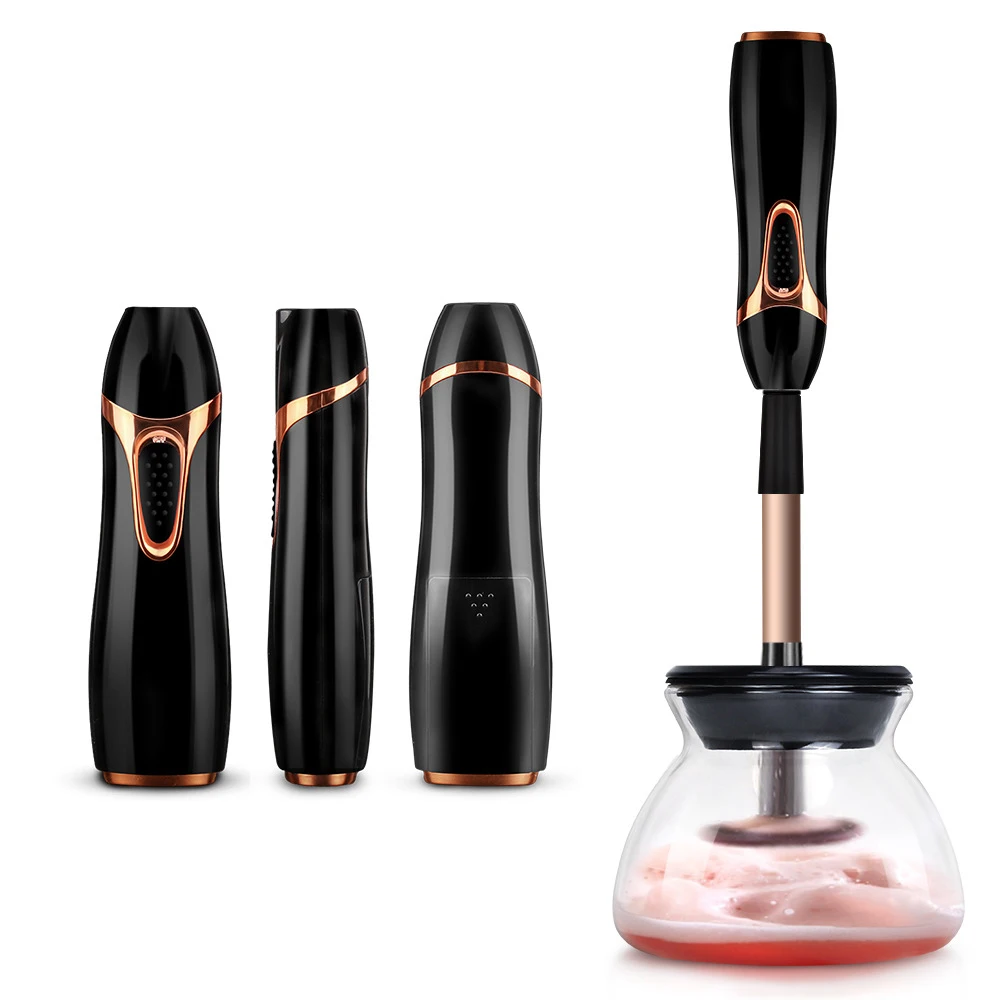 Professional Electric Makeup Brush Washing Cleaner Machine Quick-dry Make up Brushes Cleaning Makeup Brush Tools
Professional Electric Makeup Brush Washing Cleaner Machine Quick-dry Make up Brushes Cleaning Makeup Brush Tools