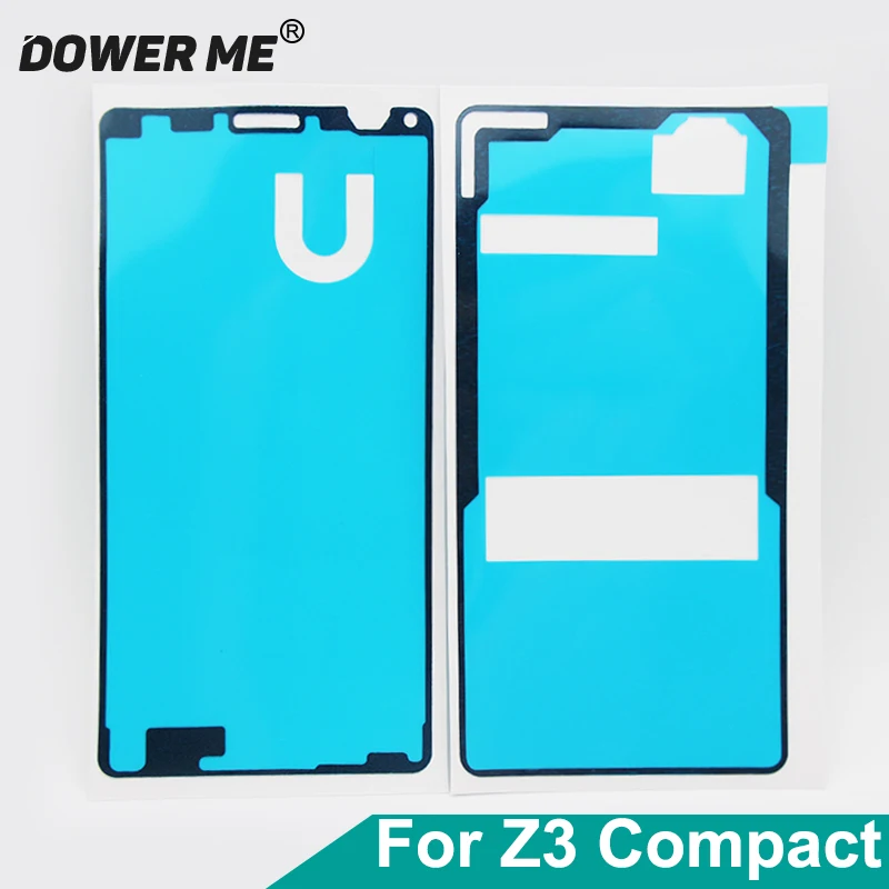Dower Me New Full Set Front Lcd Sticker +Back Battery Cover Adhesive Glue For Sony Xperia Z3 Mini Compact M55W 4.6" 2Pcs/Set
Dower Me New Full Set Front Lcd Sticker +Back Battery Cover Adhesive Glue For Sony Xperia Z3 Mini Compact M55W 4.6" 2Pcs/Set