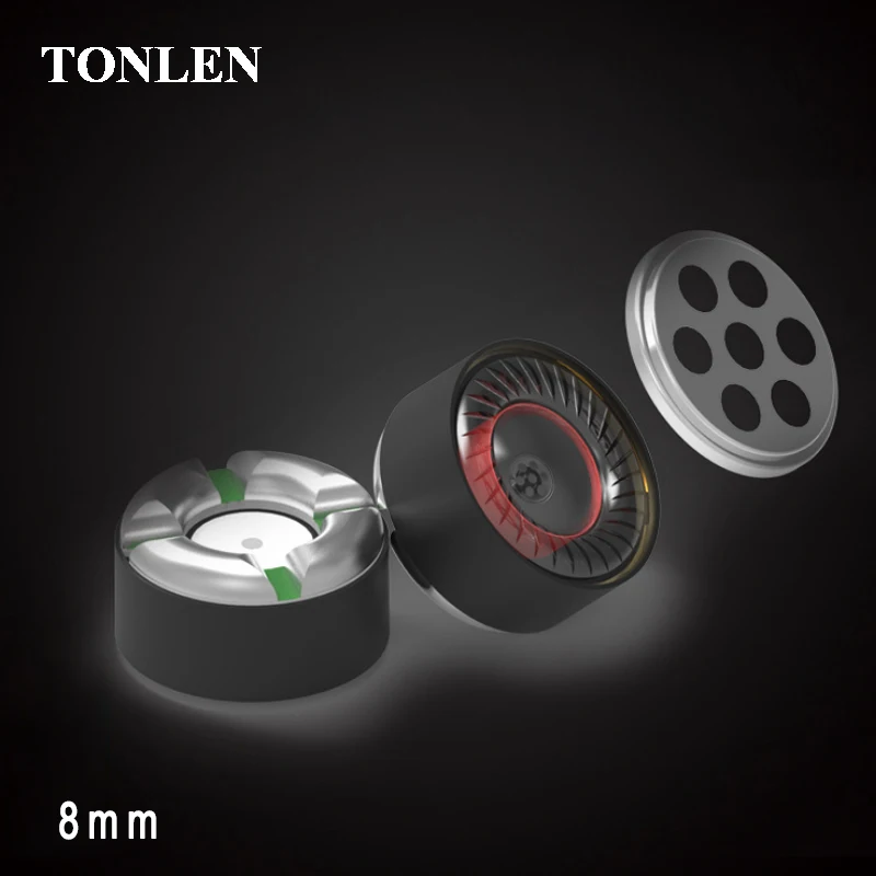 TONLEN Headphone Speaker Accessories 8mm Sports Bluetooth Headset Unit Full Frequency Nonpaper Diaphragm Wireless Headset 2pcs
TONLEN Headphone Speaker Accessories 8mm Sports Bluetooth Headset Unit Full Frequency Nonpaper Diaphragm Wireless Headset 2pcs