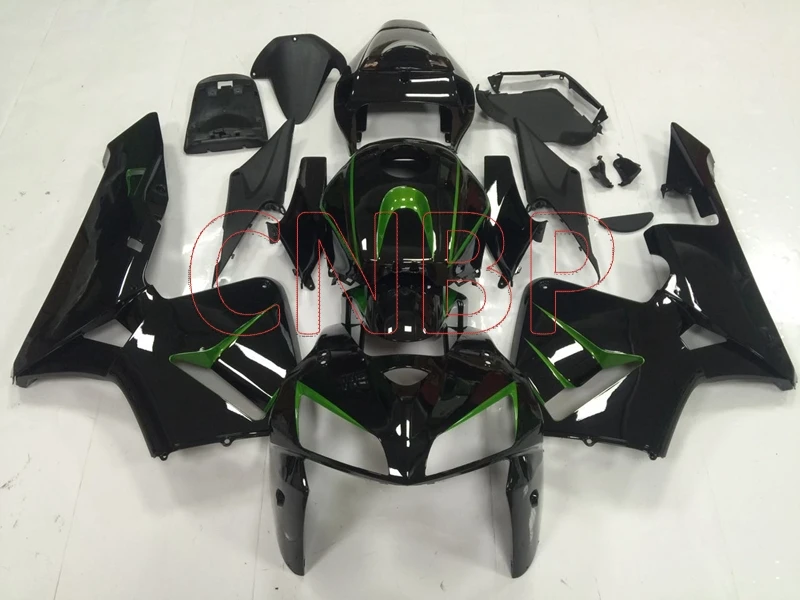 Full Body Kits CBR 600 RR 2005 - 2006 glossy Black Green Fairing for Honda CBR600RR 05 Fairings CBR 600 RR 05 no paint
Full Body Kits CBR 600 RR 2005 - 2006 glossy Black Green Fairing for Honda CBR600RR 05 Fairings CBR 600 RR 05 no paint