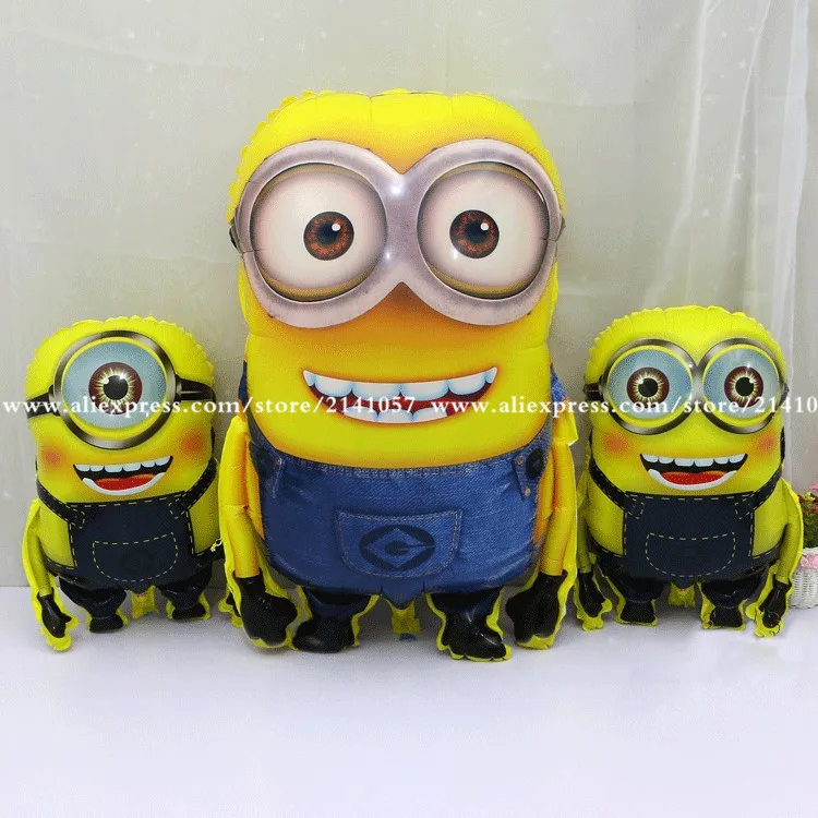 1pcs 92*65cm Large Size Foil Balloon Cartoon Minions Inflatable Ballons Kid Girl Boy Birthday Party Decoration Baloon Wedding
1pcs 92*65cm Large Size Foil Balloon Cartoon Minions Inflatable Ballons Kid Girl Boy Birthday Party Decoration Baloon Wedding