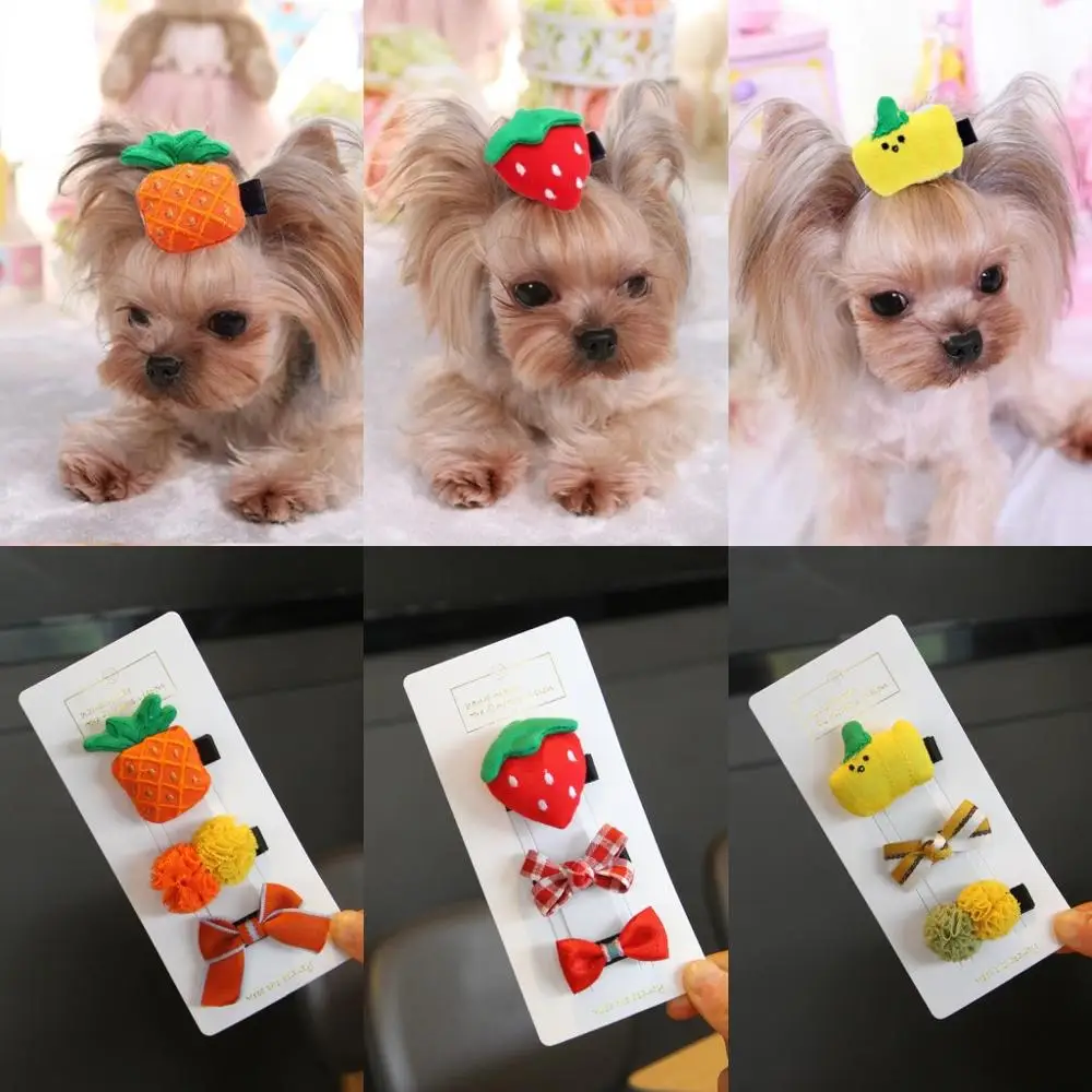 3pcs in 1 Dog Hair Clips Hairpins Bow Cartoon Style Kitten Teddy Maltese Dog Pet Grooming Accessories Dog Hair Accessories
3pcs in 1 Dog Hair Clips Hairpins Bow Cartoon Style Kitten Teddy Maltese Dog Pet Grooming Accessories Dog Hair Accessories
