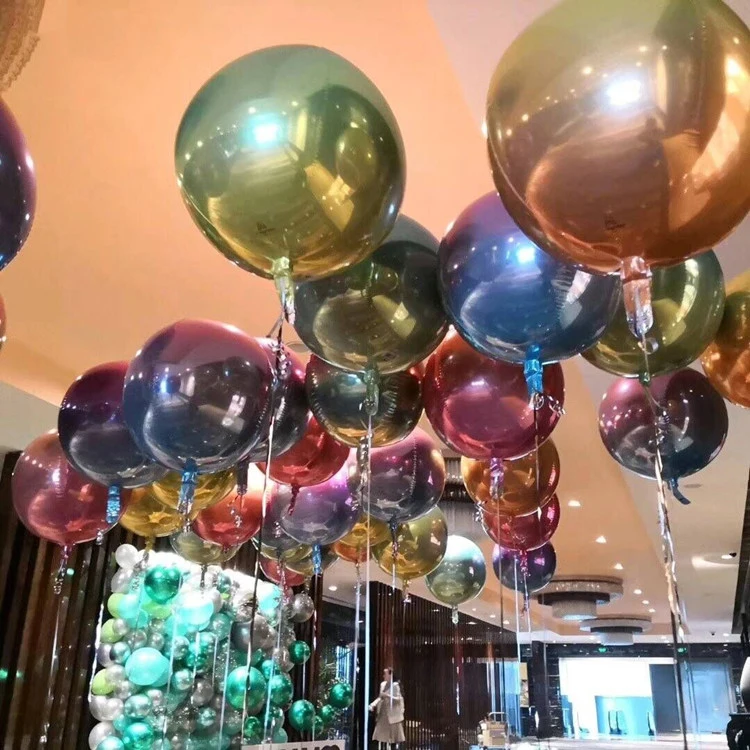 2pcs/lot Multicolored gradient aluminum balloon Wedding Birthday Party Supplies Christmas Valentine's Day Decoration
2pcs/lot Multicolored gradient aluminum balloon Wedding Birthday Party Supplies Christmas Valentine's Day Decoration