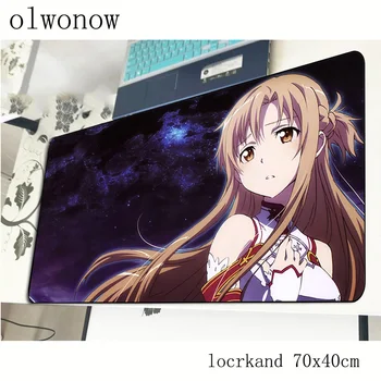 Sword Art Online mouse pad gamer best seller 700x400x2mm notbook mouse mat gaming mousepad large pad mouse PC desk padmouse
Sword Art Online mouse pad gamer best seller 700x400x2mm notbook mouse mat gaming mousepad large pad mouse PC desk padmouse