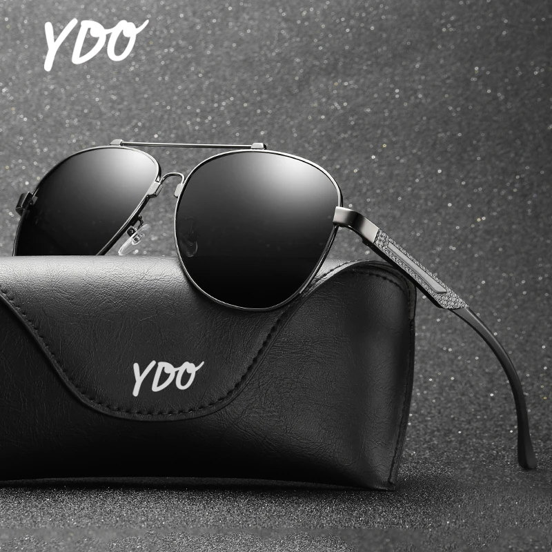 YDO TR90 Flexible Frame Polarized Sunglasses Men Alloy Temple 2019 Aviation Sun Glasses UV400 Summer Driving Vintage Sunglasses
YDO TR90 Flexible Frame Polarized Sunglasses Men Alloy Temple 2019 Aviation Sun Glasses UV400 Summer Driving Vintage Sunglasses