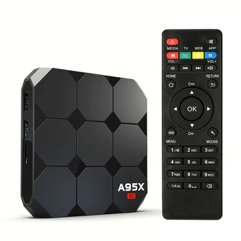 A95X R2 Smart Android 7.1 TV Box Amlogic S905W Quad Core set top box android H.265 HDR10 2GB/ 16GB DLNA WiFi LAN HD Media Player 
A95X R2 Smart Android 7.1 TV Box Amlogic S905W Quad Core set top box android H.265 HDR10 2GB/ 16GB DLNA WiFi LAN HD Media Player