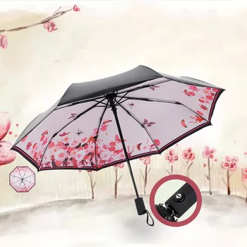 Three Fold deer black coating umbrella auto open/close sunny and rainy dual-use umbrella creative gift sunscreen paraguas woman
Three Fold deer black coating umbrella auto open/close sunny and rainy dual-use umbrella creative gift sunscreen paraguas woman