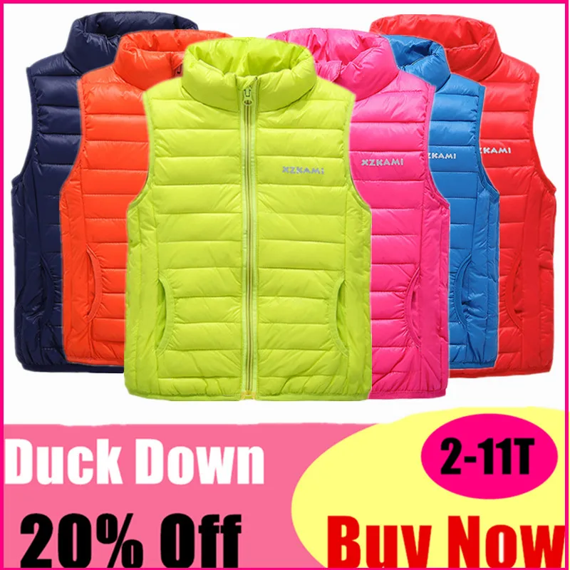 Boys Girls Casual Vests Children Down Cotton Vest Girl Thin Breathable Vest For Autumn Spring Kids Fashion Waistcoats
Boys Girls Casual Vests Children Down Cotton Vest Girl Thin Breathable Vest For Autumn Spring Kids Fashion Waistcoats