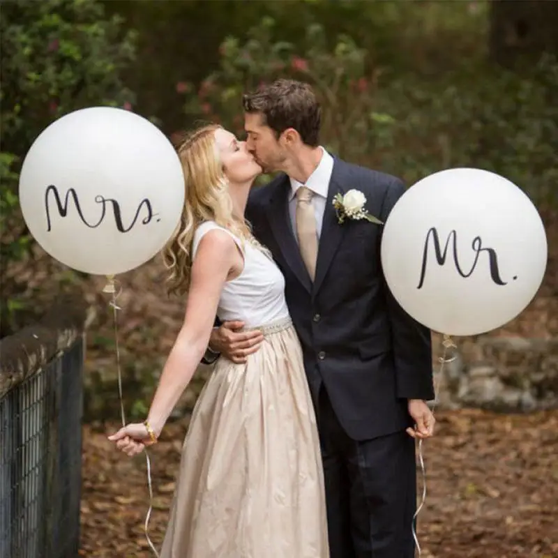 Mr Mrs Large 36inch Round Latex Balloon Valentine Day Wedding Bachelorette Party Decor Supplies
Mr Mrs Large 36inch Round Latex Balloon Valentine Day Wedding Bachelorette Party Decor Supplies